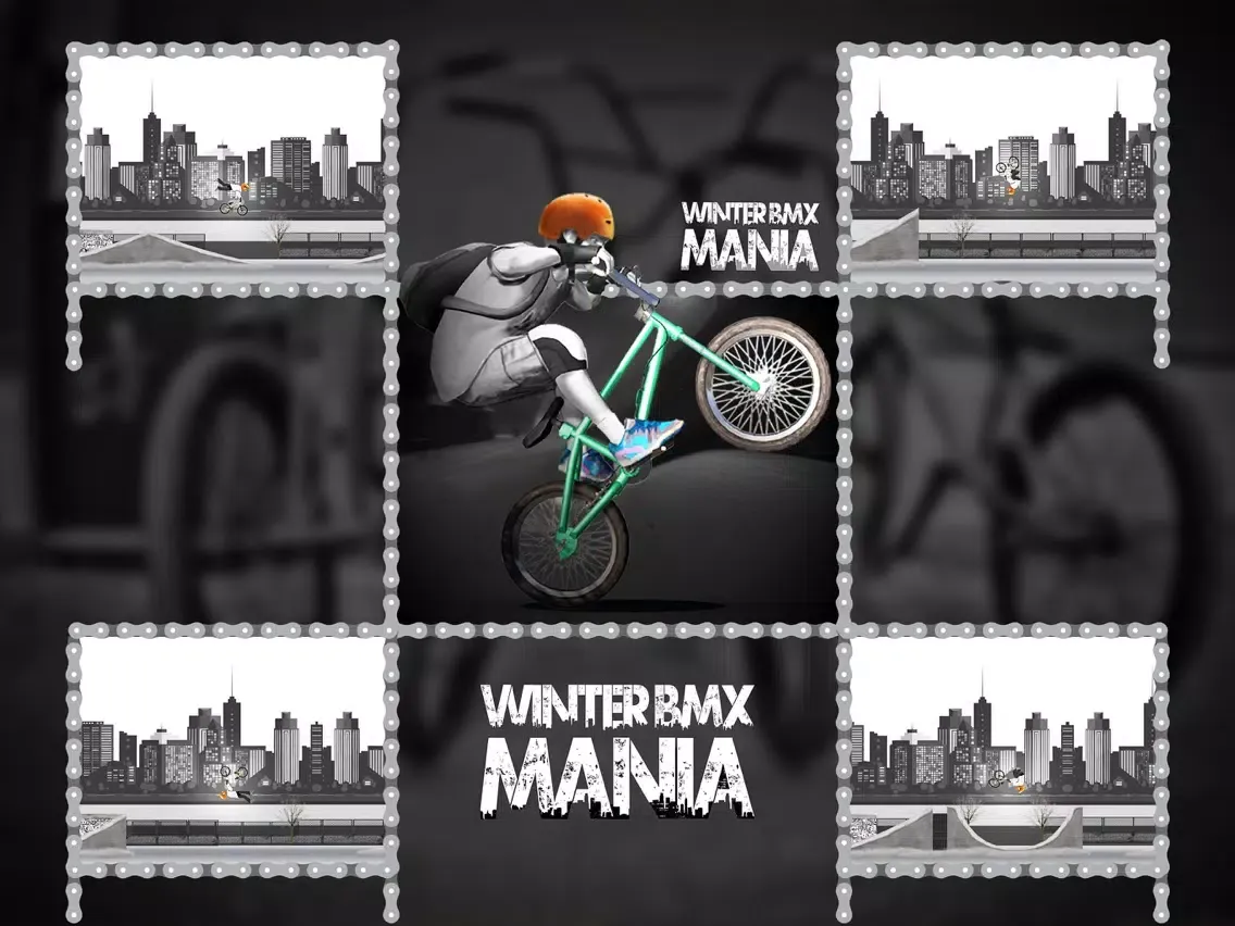 Winter BMX Mania iPad  Ekran Görüntüleri