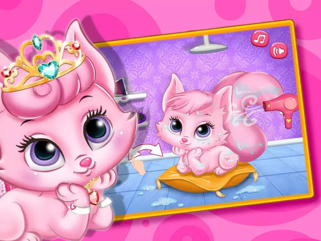 Скриншоты Cute little pet makeover iPad 