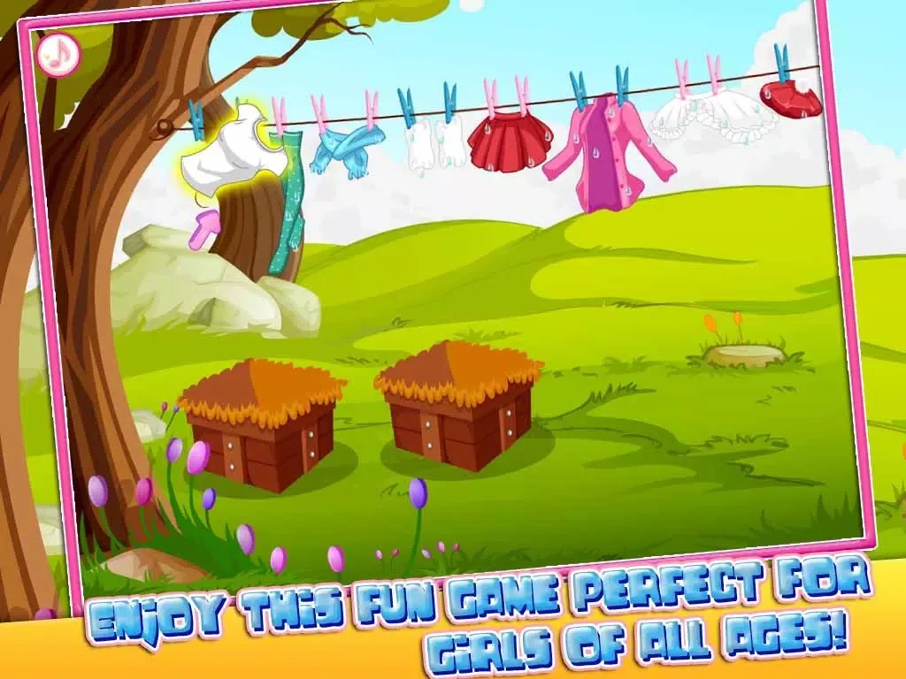 Zrzuty ekranu Little Princess Laundry iPad 
