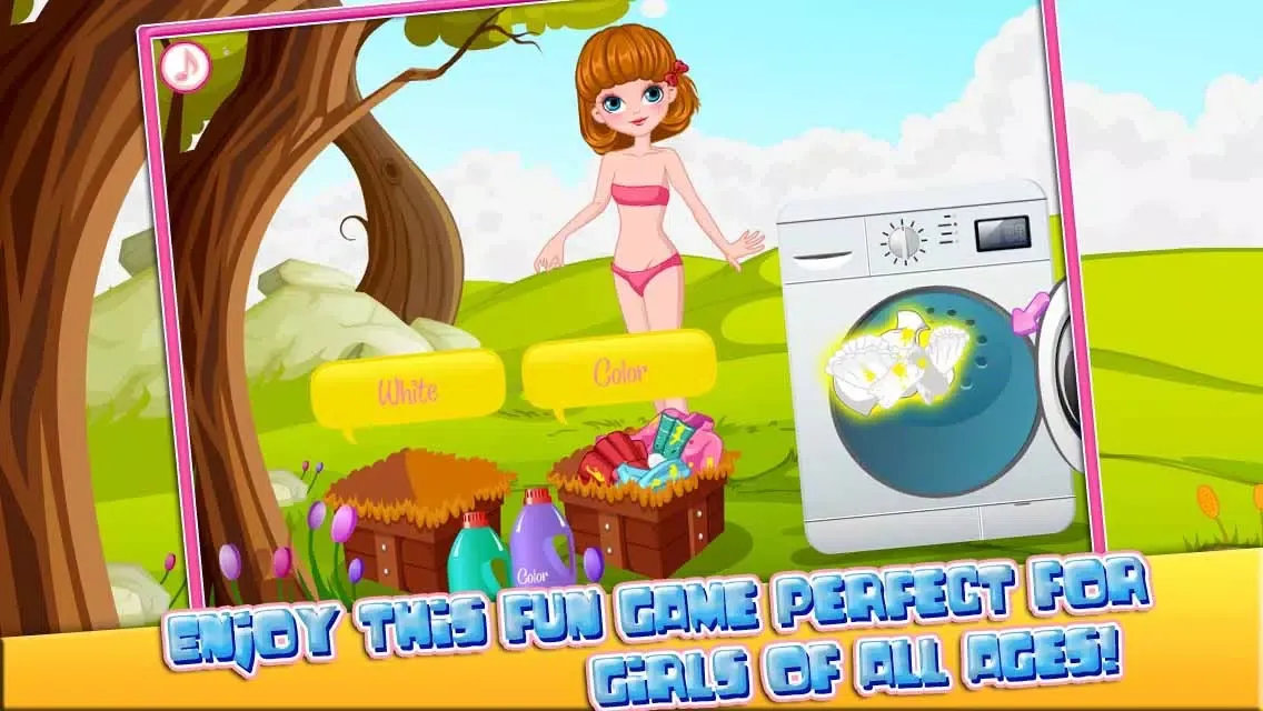 Zrzuty ekranu Little Princess Laundry