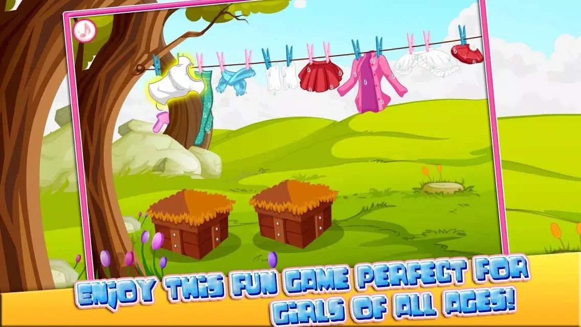 Zrzuty ekranu Little Princess Laundry