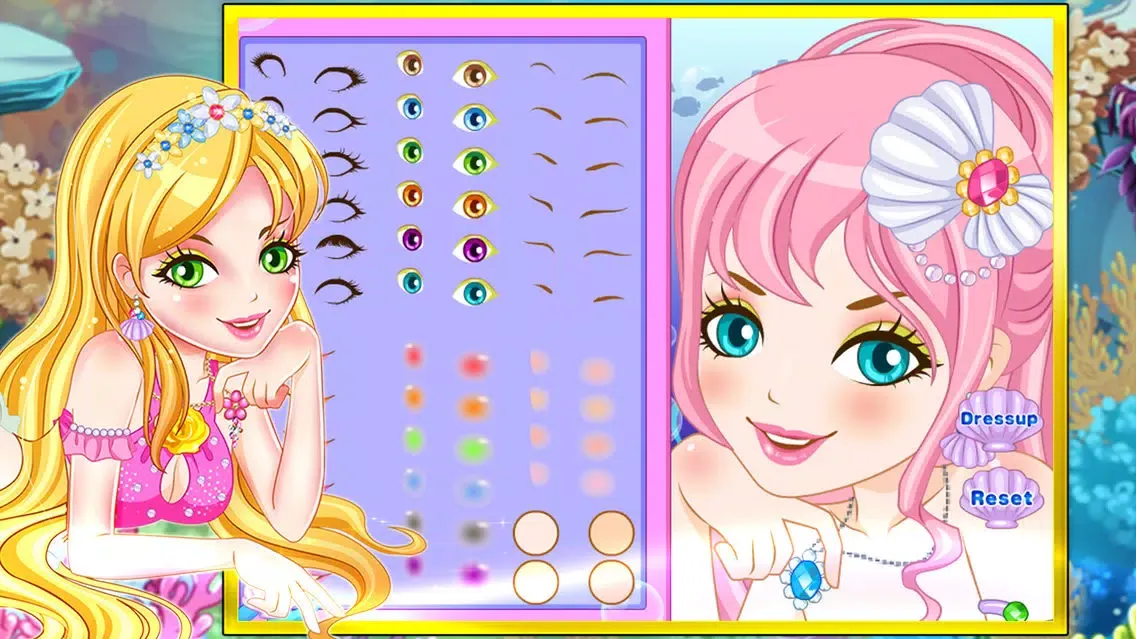 صور Mermaid princess party dressup