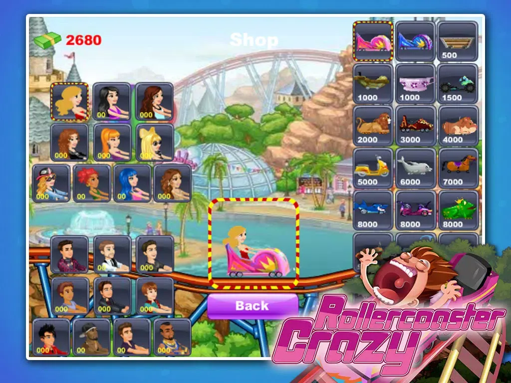 Rollercoaster Crazy ^-^ iPad  स्क्रीनशॉट