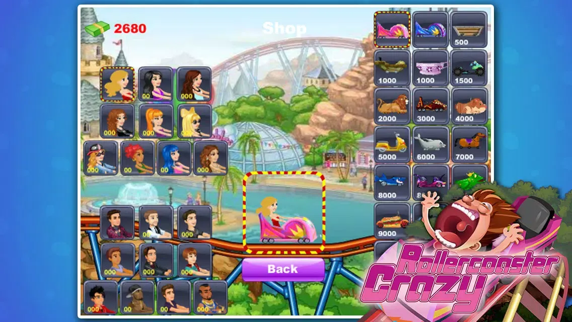 Rollercoaster Crazy ^-^ स्क्रीनशॉट
