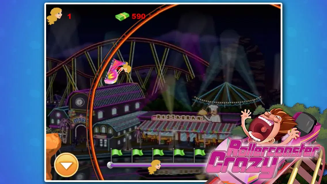 Rollercoaster Crazy ^-^ स्क्रीनशॉट