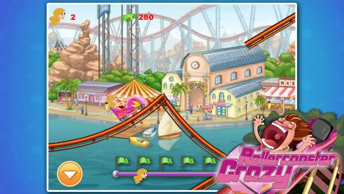 Rollercoaster Crazy ^-^ स्क्रीनशॉट