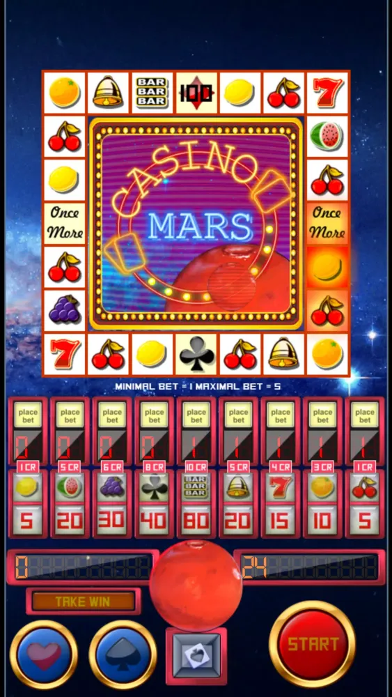 Скриншоты slot machine casino mars