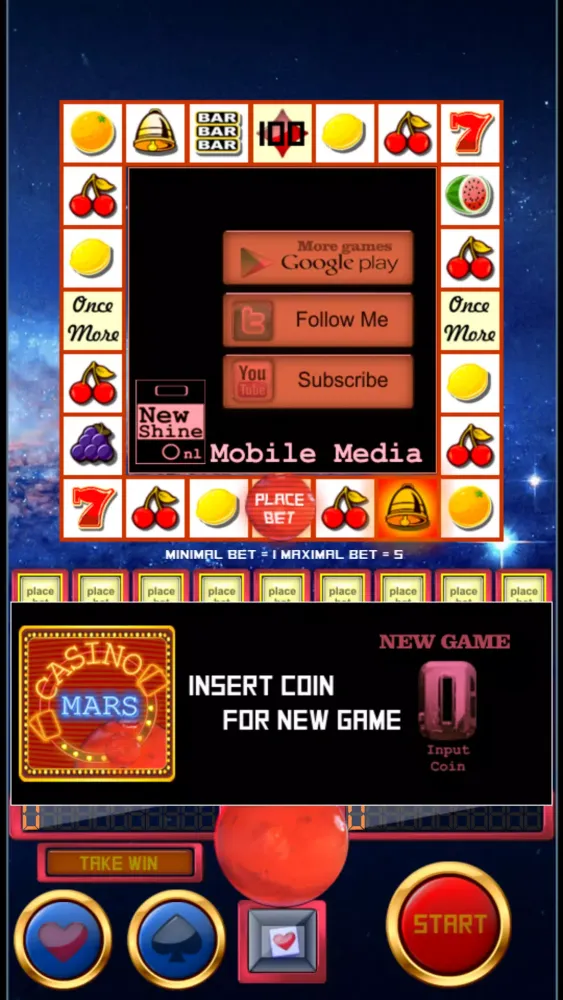 Скриншоты slot machine casino mars