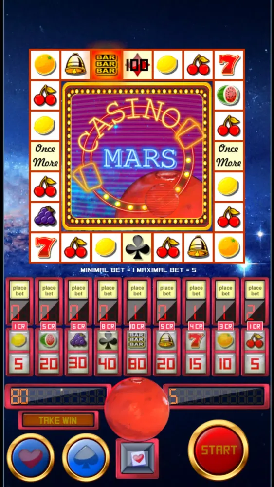 Скриншоты slot machine casino mars