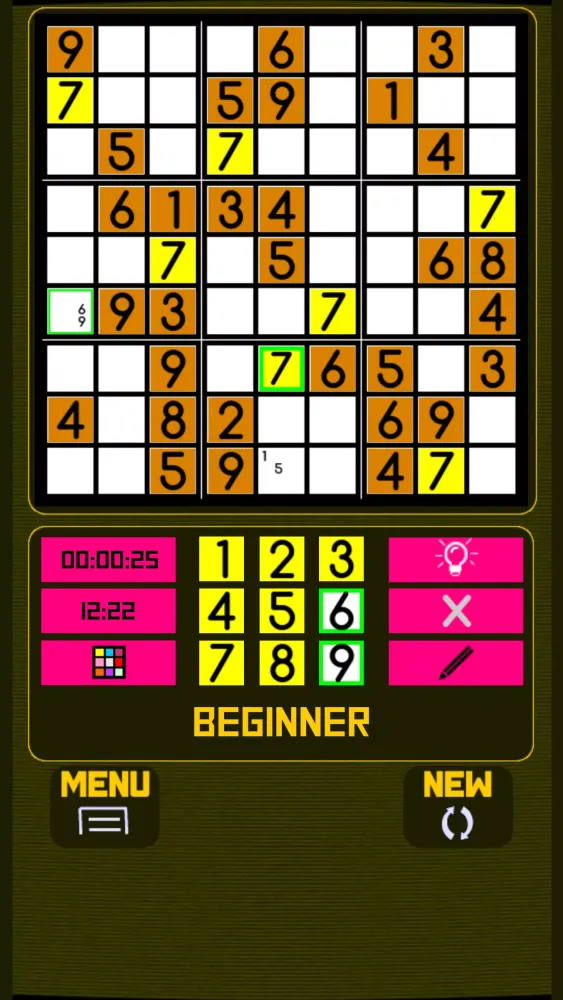 Classic sudoku Screenshots
