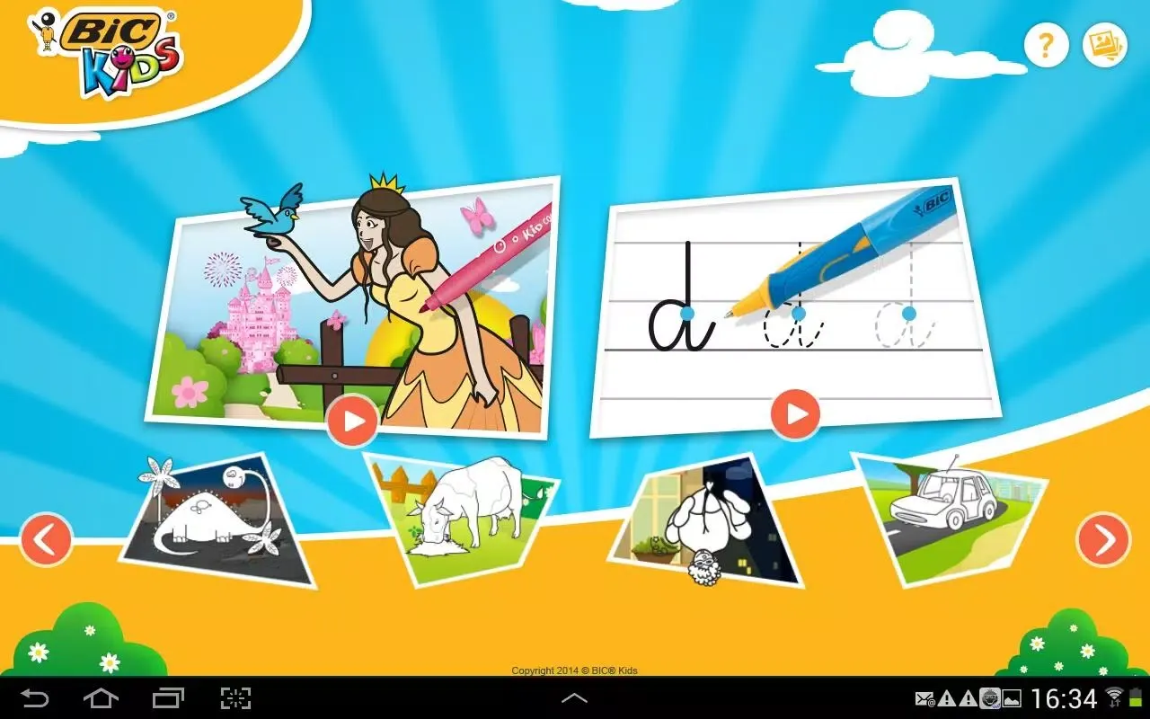 Ảnh chụp màn hình của Bic®Kids Play & Color