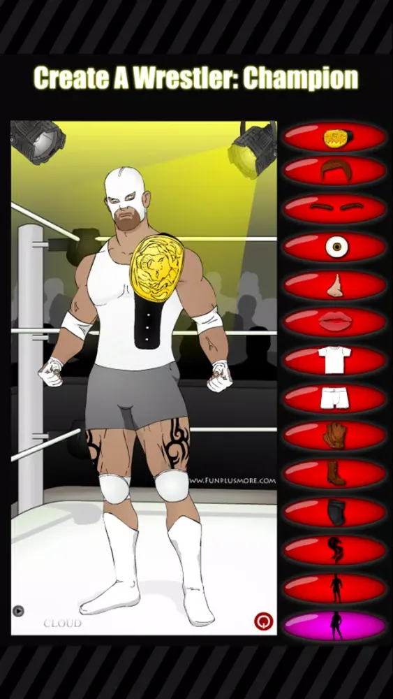 Zrzuty ekranu Create A Wrestler: Champion
