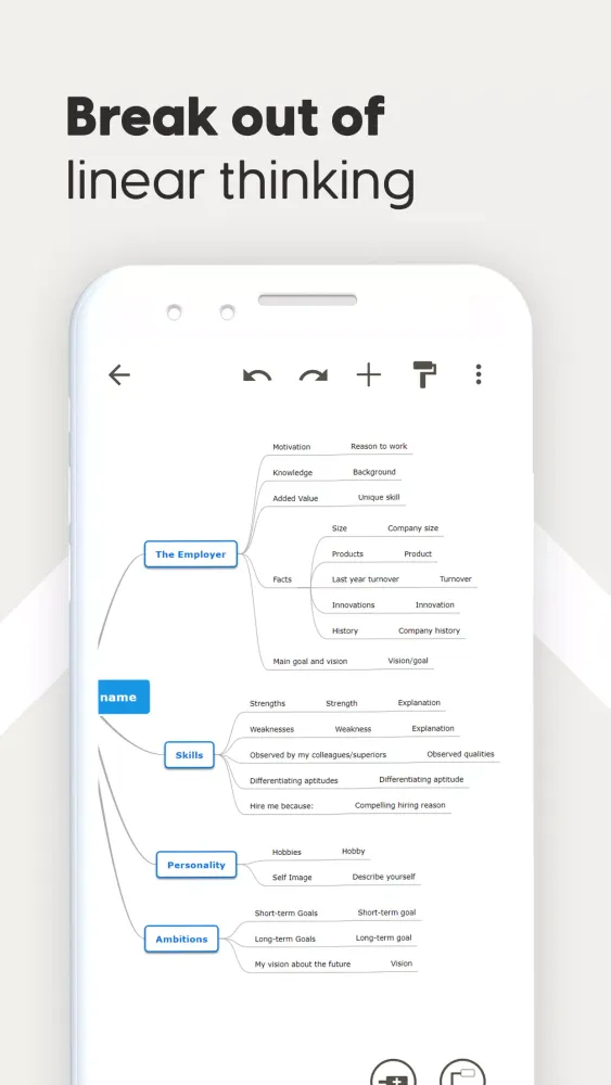 Скриншоты Mind Map Maker - Mindomo