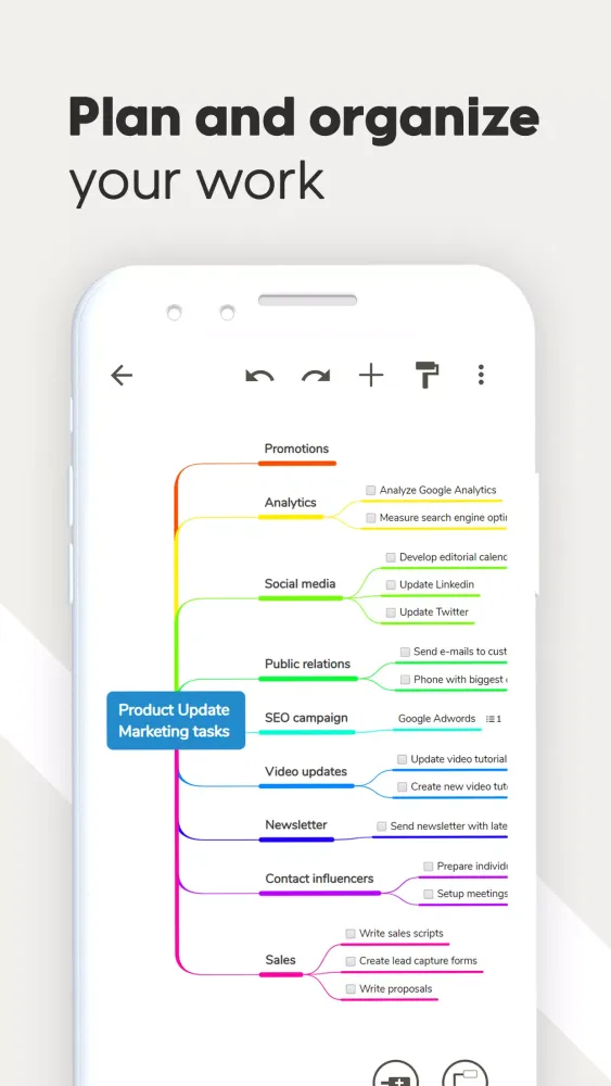Скриншоты Mind Map Maker - Mindomo
