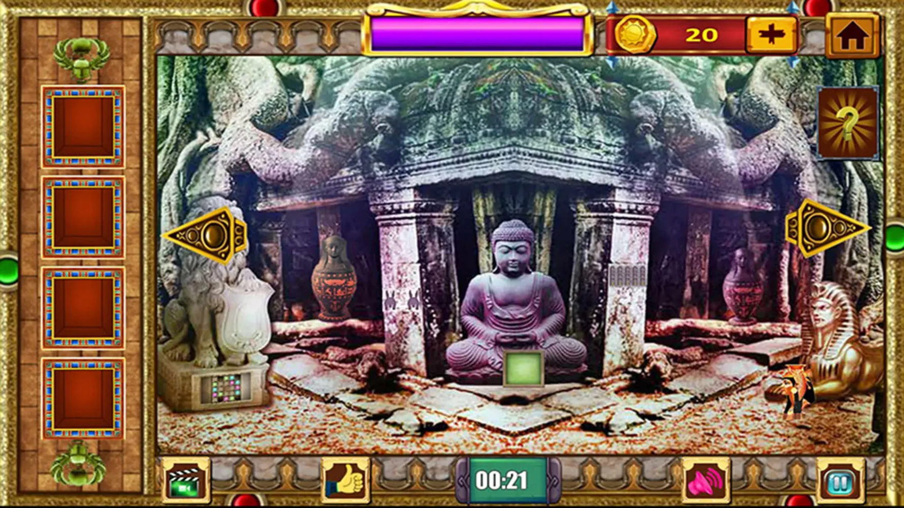 Tangkapan layar Ancient Escape Room : Mystery