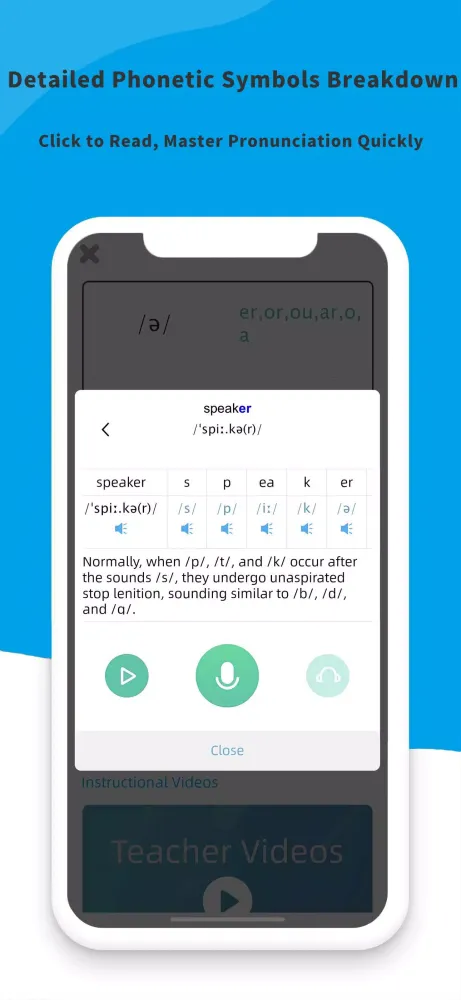 English IPA-44 phonetic Screenshots