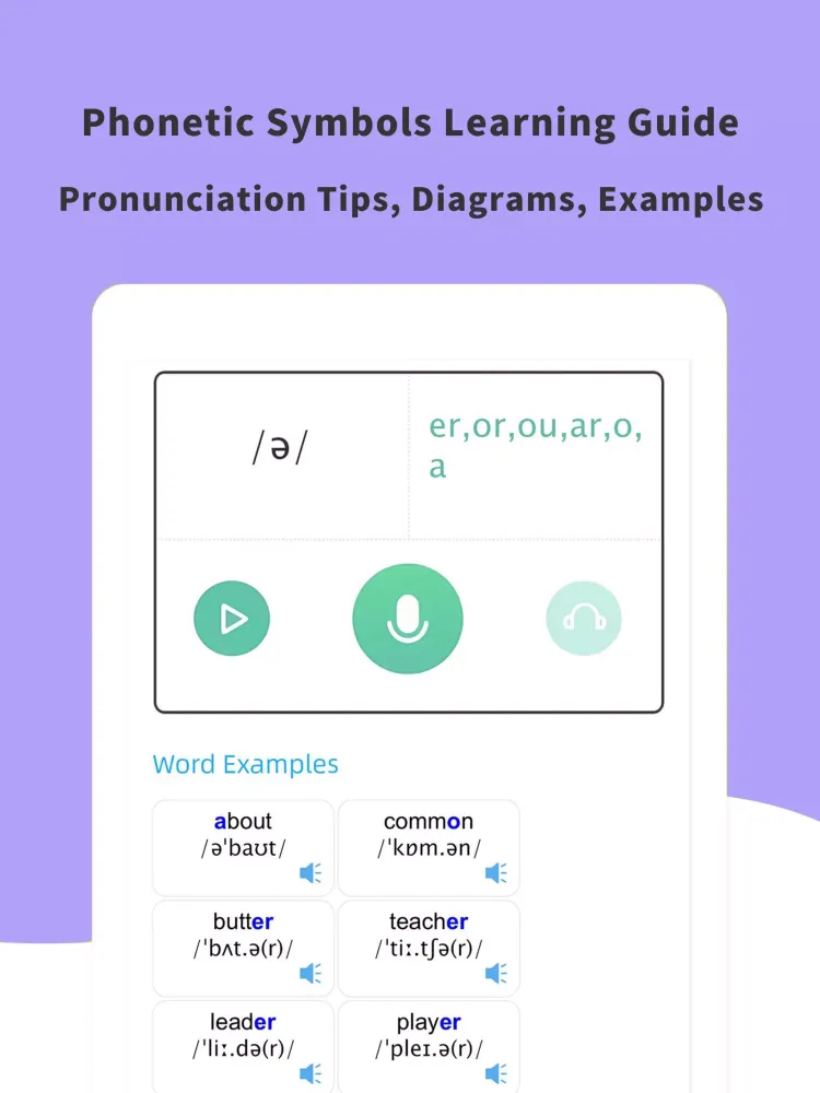 English Pronunciation IPA Screenshots