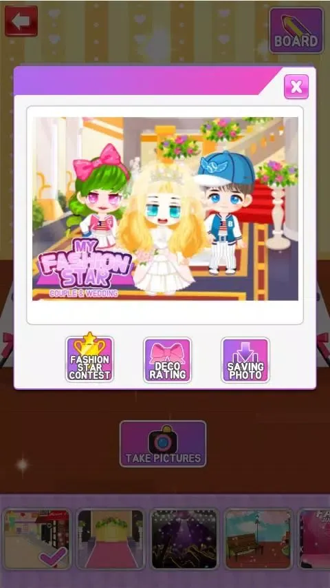 Capturas de pantalla de My Fashion Star : Couple & Wedding style