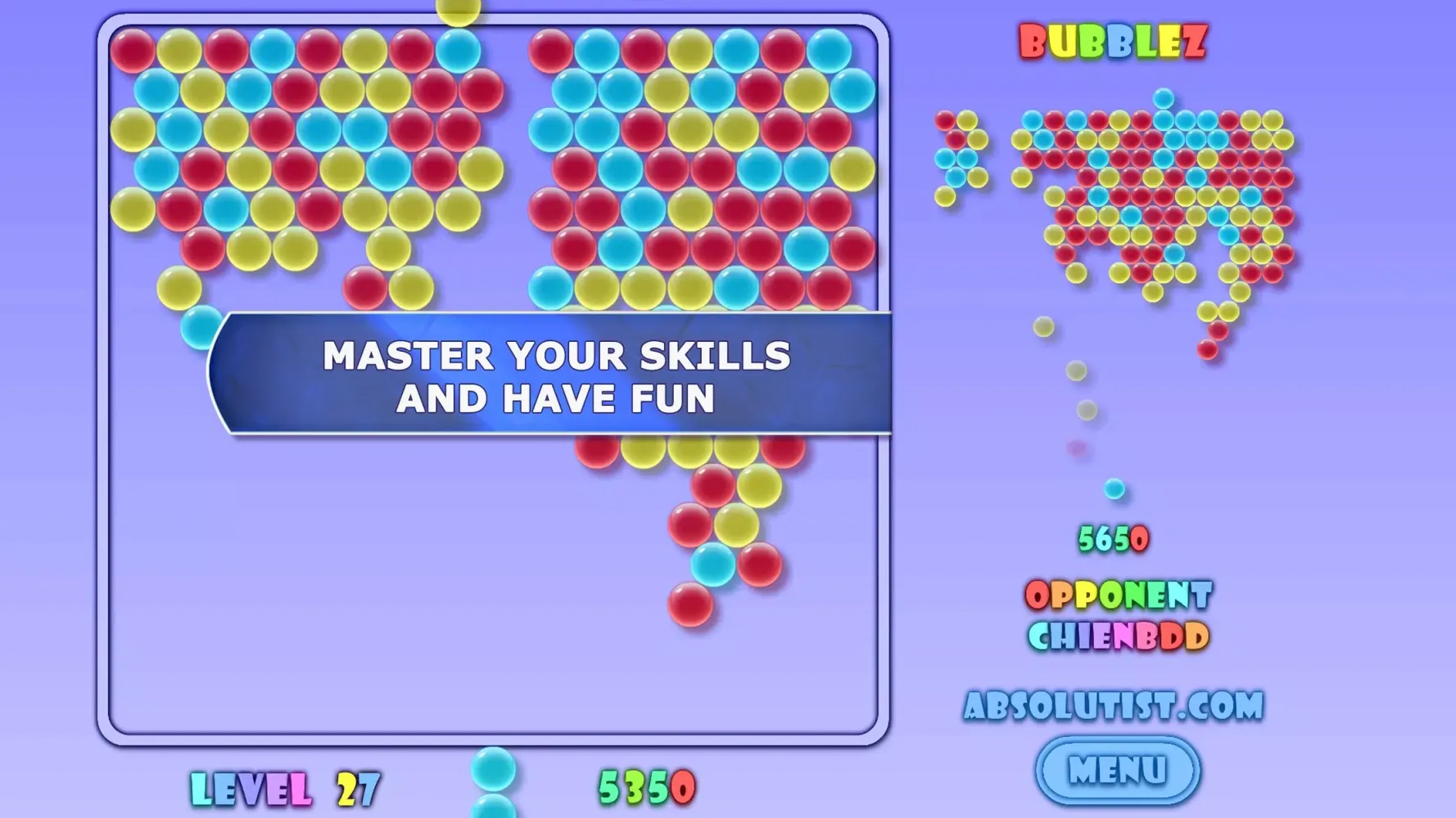 Tangkapan layar Bubblez: Bubble Defense