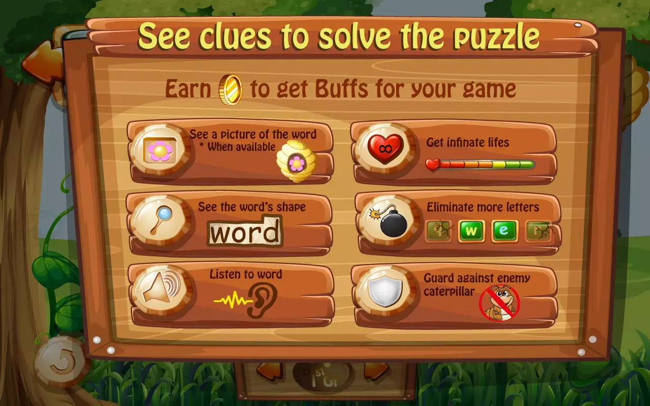 Tangkapan layar Spelling Bug Hangman