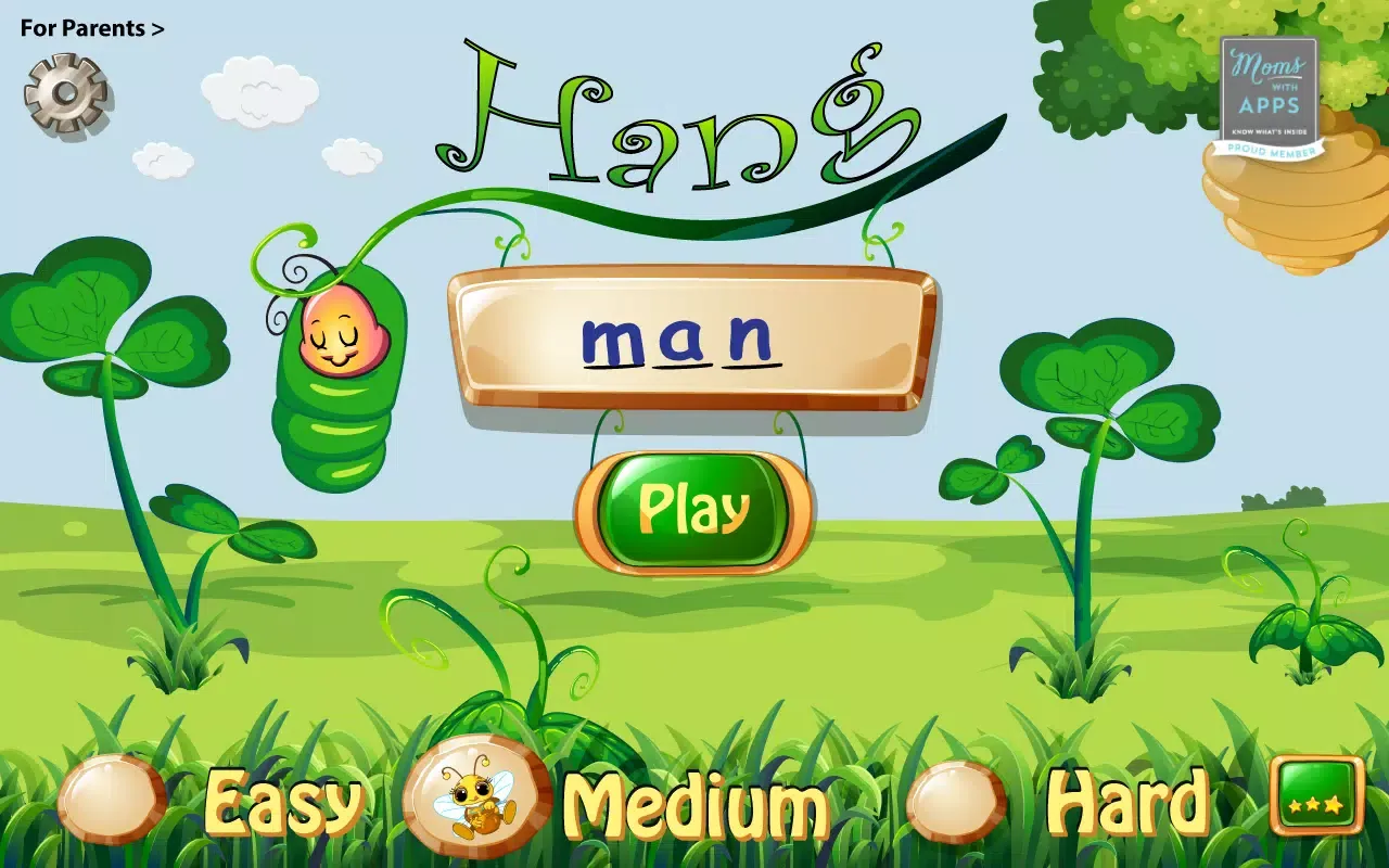 Tangkapan layar Spelling Bug Hangman