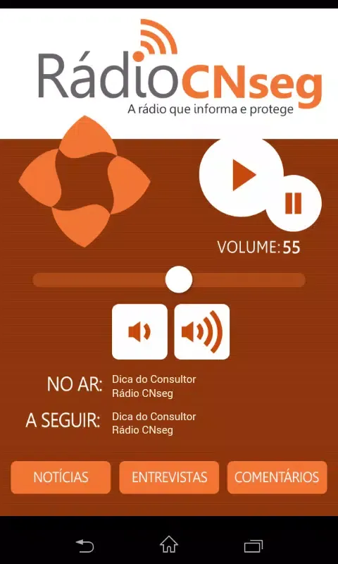 Rádio CNseg Screenshots