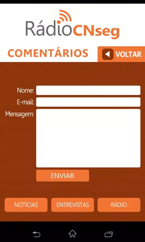 Rádio CNseg Screenshots