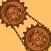 Steampunk Idle Gear Spinner