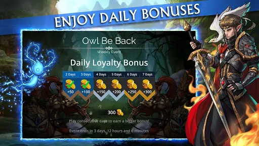 Screenshot di Gems of War - Match 3 RPG