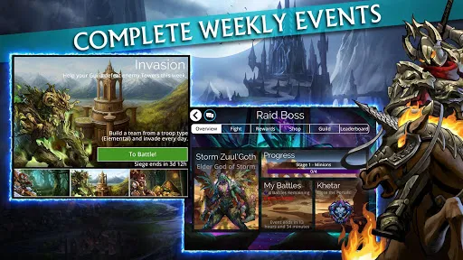 Screenshot di Gems of War - Match 3 RPG