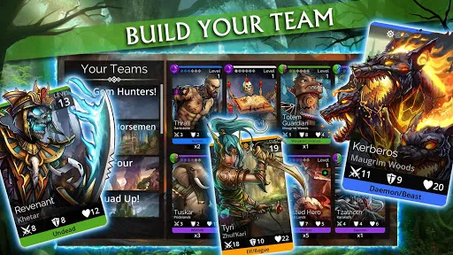 Screenshot di Gems of War - Match 3 RPG