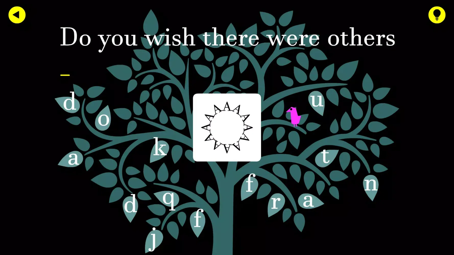 Words for a bird Screenshots