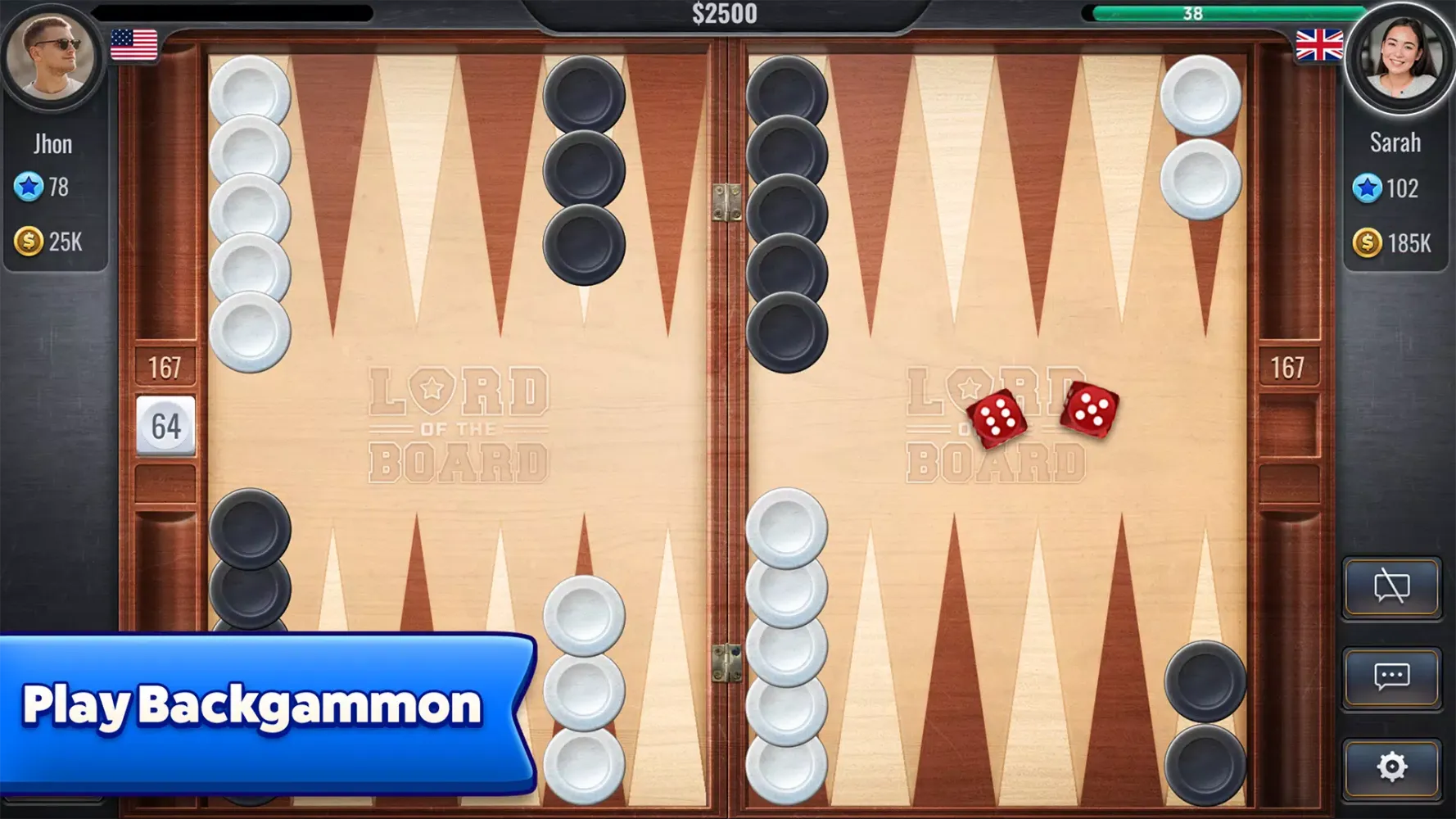 Backgammon应用截图
