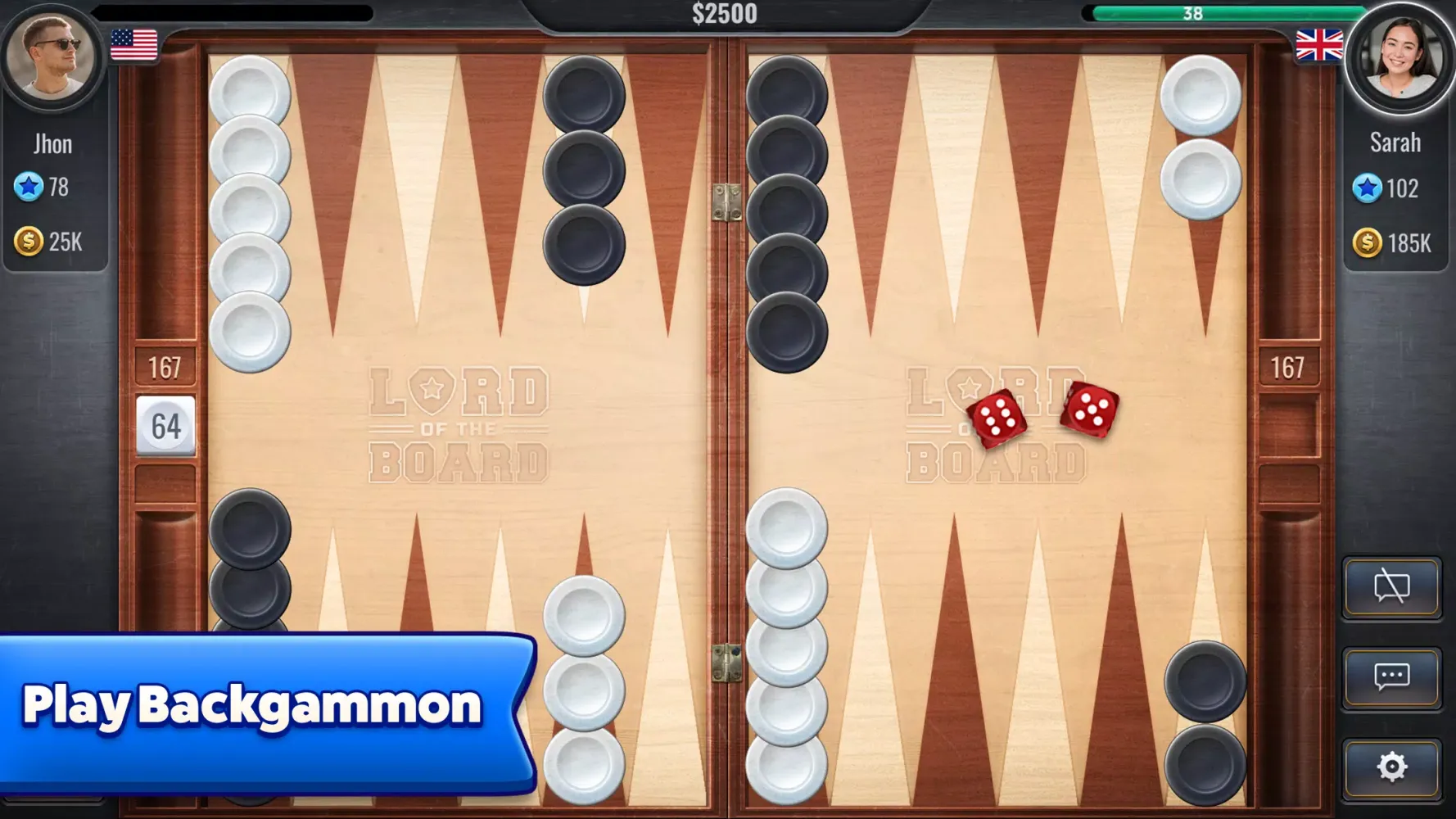 Backgammon应用截图