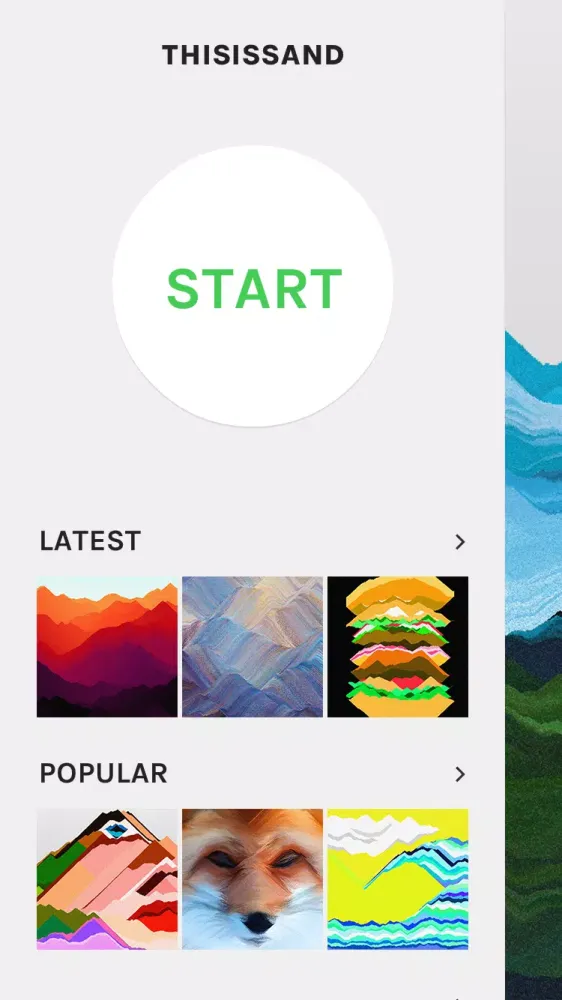 Thisissand Screenshots