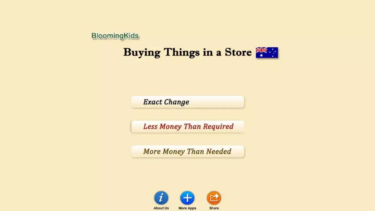 ภาพหน้าจอของ AUD BuyThings