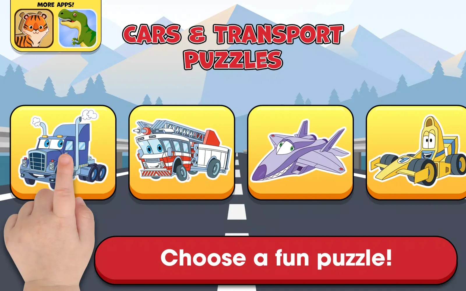 Captures d'écran de Car Puzzles Lite for Toddlers