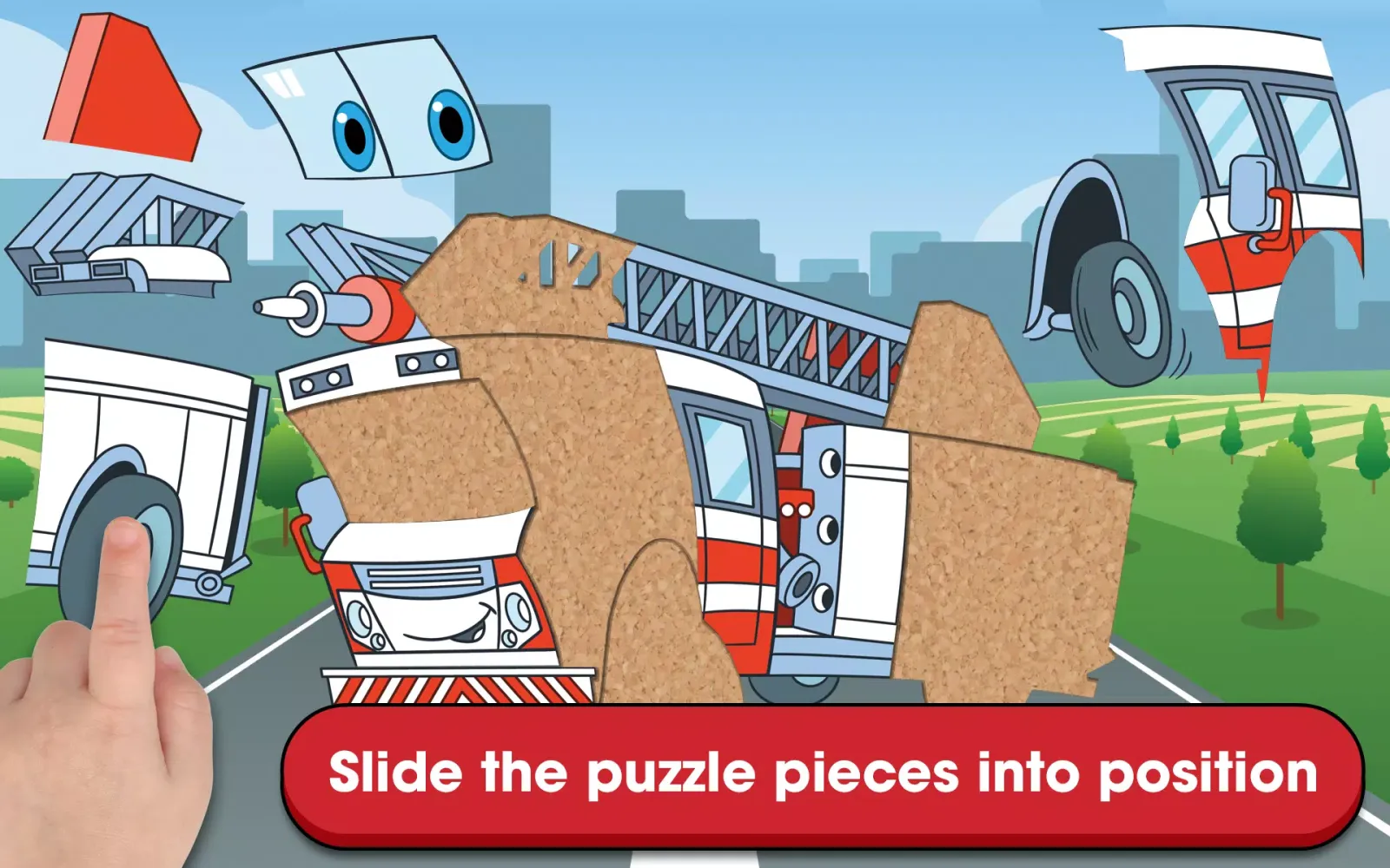 Captures d'écran de Car Puzzles Lite for Toddlers
