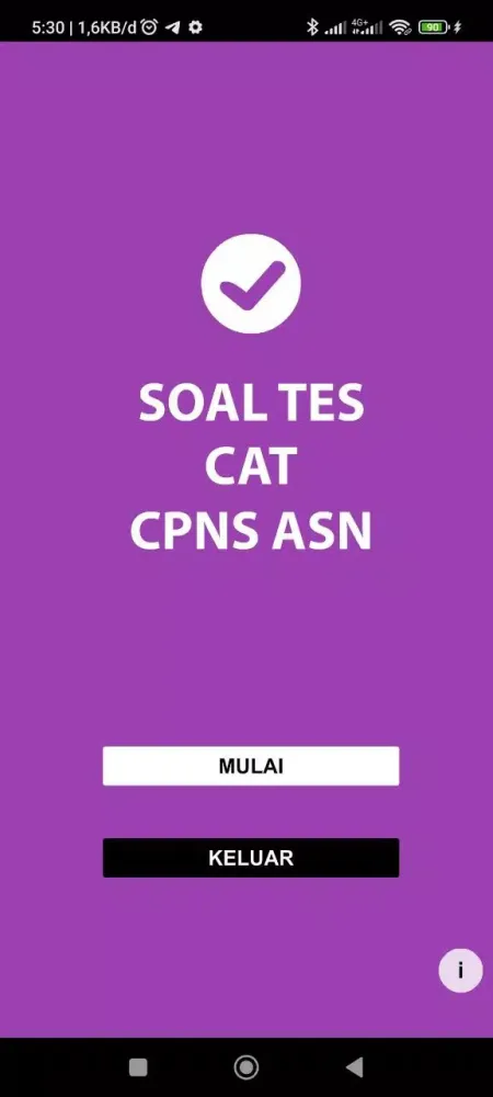 Screenshot di Soal Tes CAT CPNS ASN