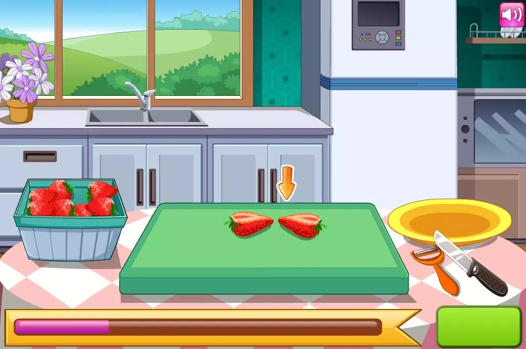 games cooking ice cream fruity應用截圖