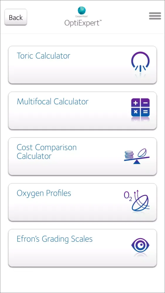OptiExpert™ Screenshots