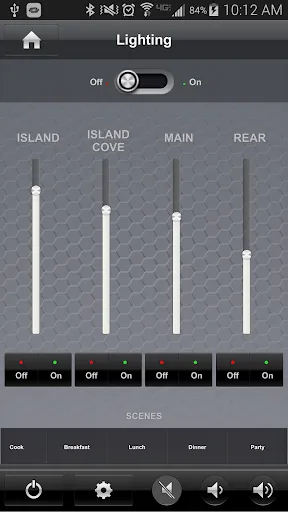 Crestron App Screenshots