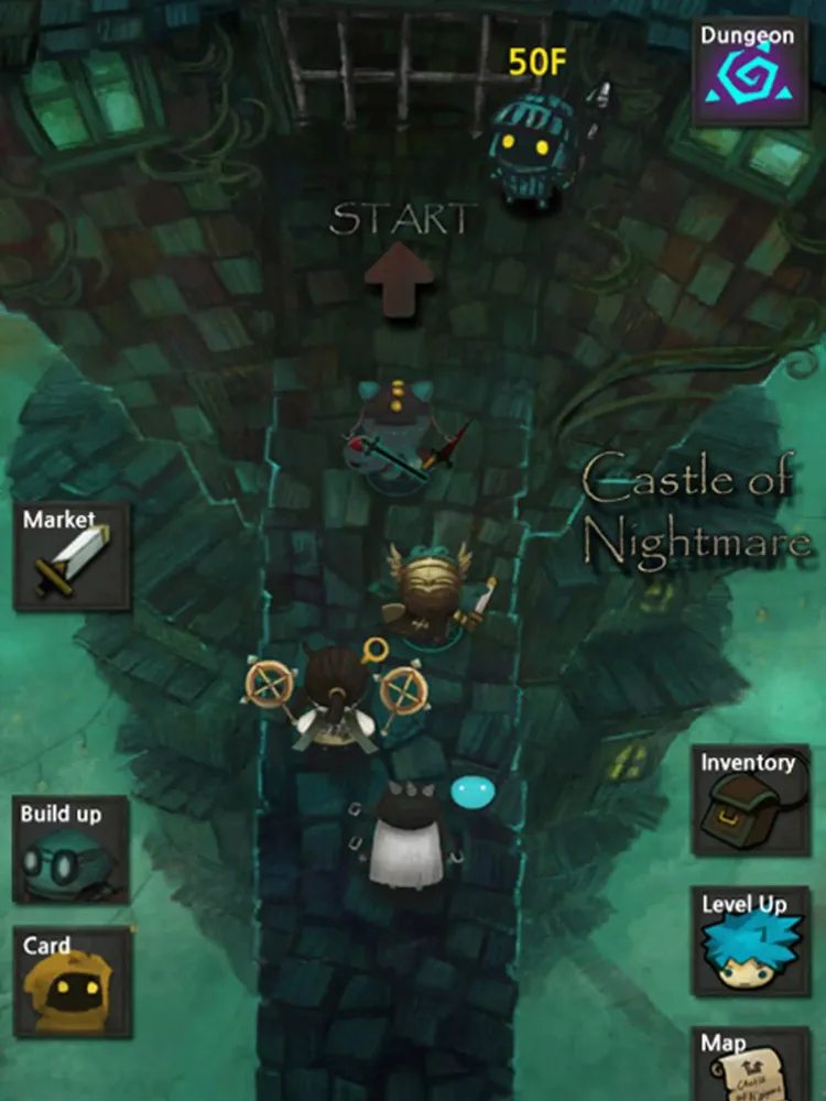 Captures d'écran de Castle of
Nightmare