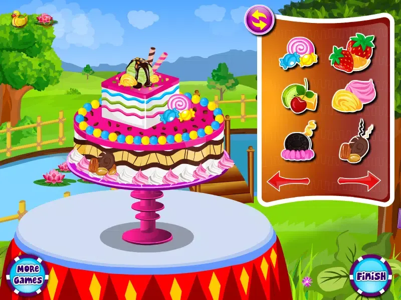 Capturas de pantalla de Creamy Cake Decoration
