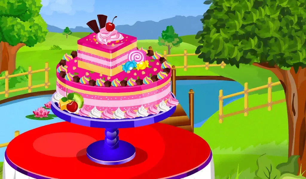 Capturas de pantalla de Creamy Cake Decoration