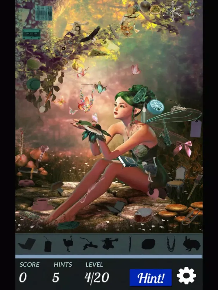 تصاویر Hidden Object - Elven Woods iPad 