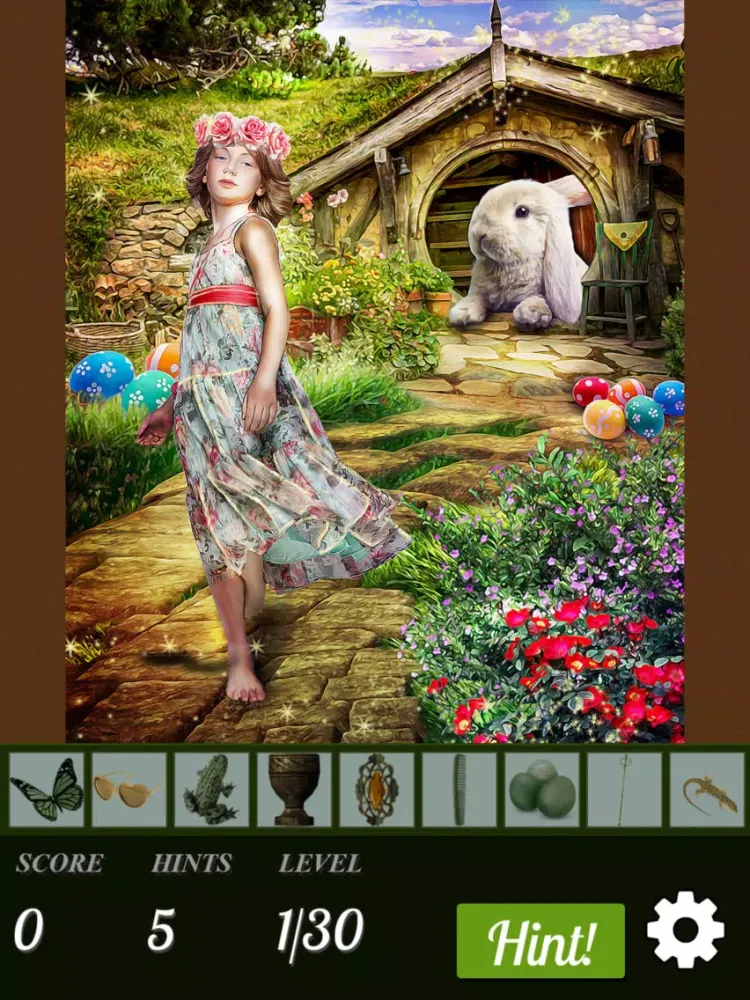 Capturas de tela do Hidden Object: Magic of Easter iPad 