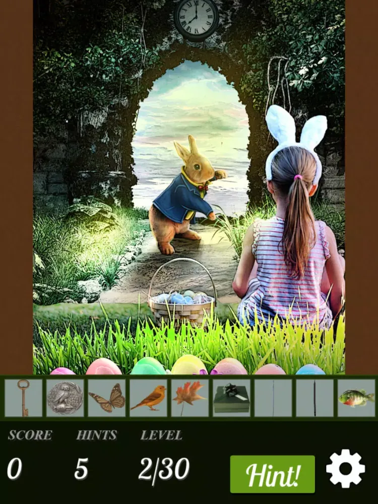 Capturas de tela do Hidden Object: Magic of Easter iPad 