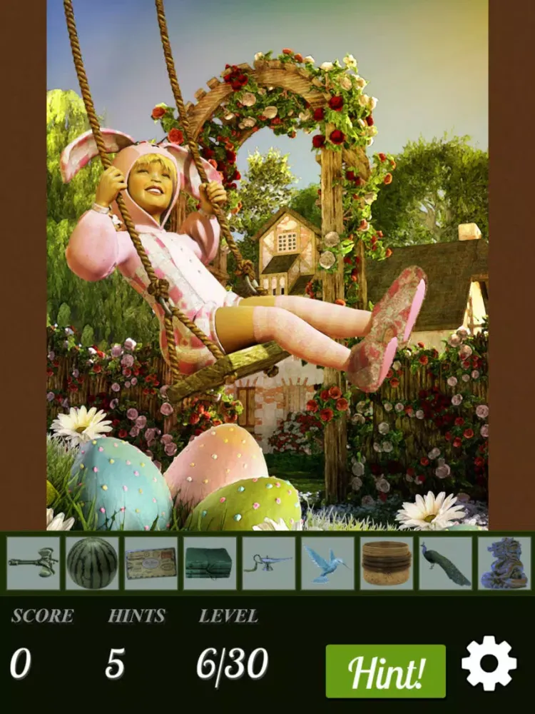 Capturas de tela do Hidden Object: Magic of Easter iPad 