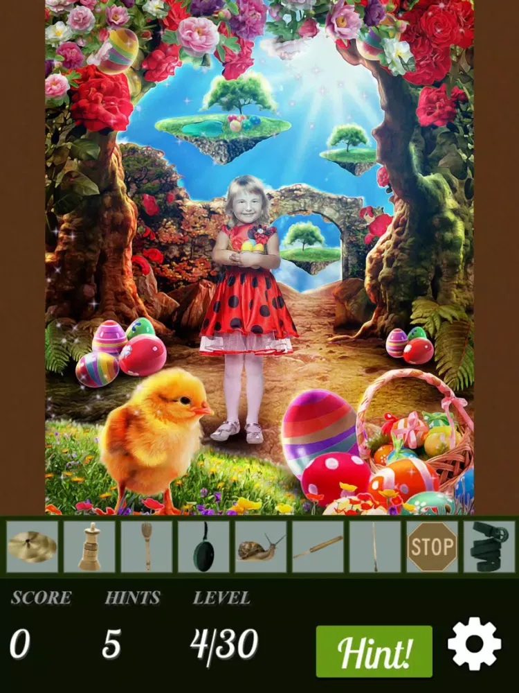 Capturas de tela do Hidden Object: Magic of Easter iPad 
